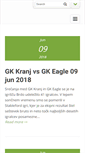 Mobile Screenshot of gklub-eagle.si